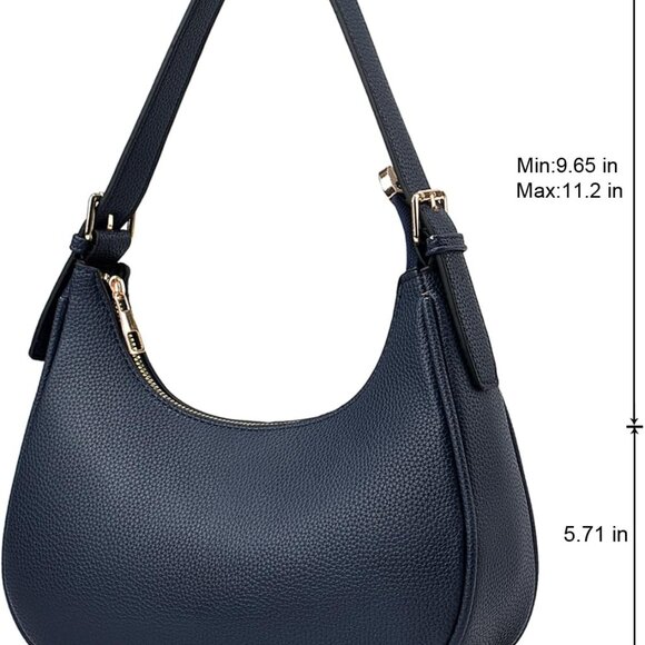 Small Crescent Shoulder Bags Purses for Women Retro Classic Clutch Hobo Tote Pur - Picture 3 of 6